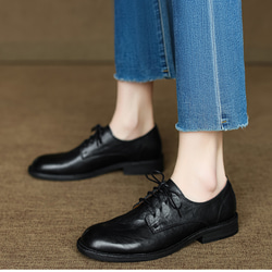 上質レザーのレースアップシューズ カジュアル 本革 スニーカー スーツ