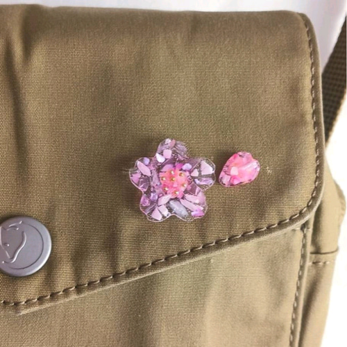 セット販売 シマエナガ ピンバッジ 海洋プラスチック 桜 4月末まで