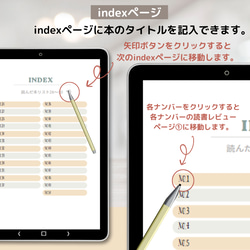 読書が楽しくなる！デジタル 読書 記録 ノート・デジタル リーディングノート50冊分 （楽しい犬の表紙） 2枚目の画像