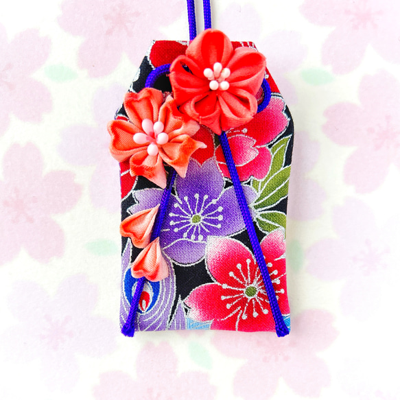（艶桜）元巫女が作る花のお守り袋 12枚目の画像
