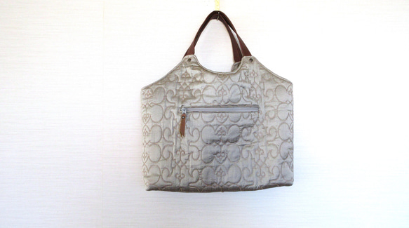 キルティング・バッグ（アメリカ製シルク）横サイズ 9枚目の画像
