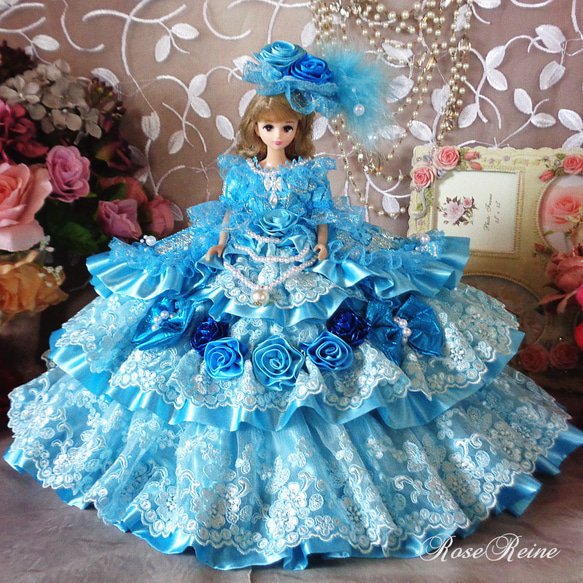 豪華ボリュームフリルドールドレス 豪華ボリュームフリルドールドレス