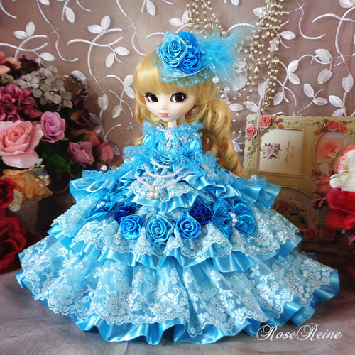 豪華ボリュームフリルドールドレス 豪華ボリュームフリルドールドレス
