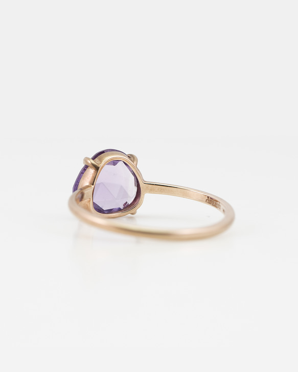 K10 Rosecut Ring / Pink Amethyst 4枚目の画像