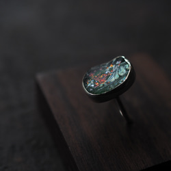 roman glass silver ring (nohara-iroduku) 7枚目の画像