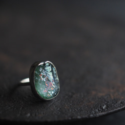 roman glass silver ring (nohara-iroduku) 11枚目の画像