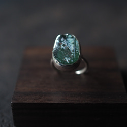 roman glass silver ring (nohara-iroduku) 6枚目の画像