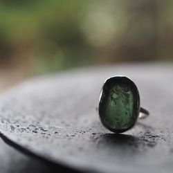 roman glass silver ring (nohara-iroduku) 9枚目の画像