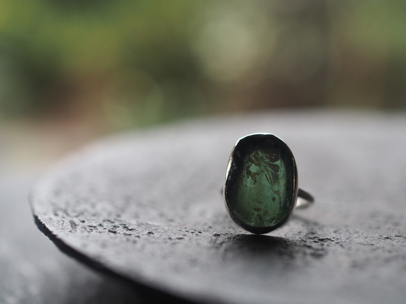 roman glass silver ring (nohara-iroduku) 9枚目の画像