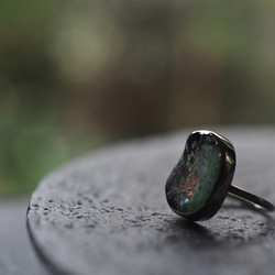 roman glass silver ring (nohara-iroduku) 10枚目の画像