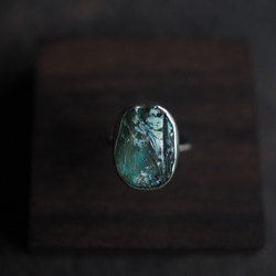 roman glass silver ring (nohara-iroduku) 2枚目の画像