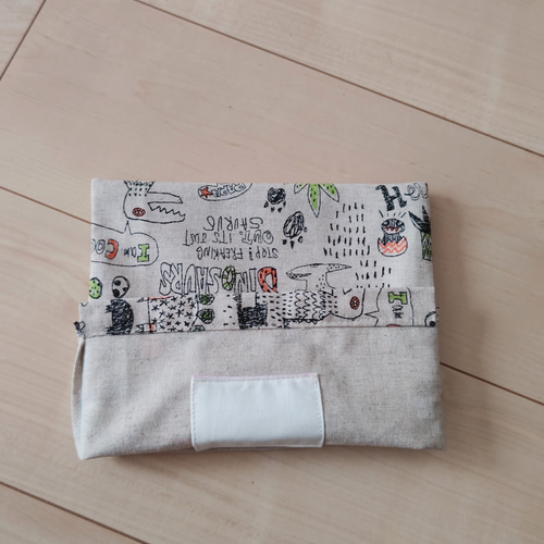 受注制作】巾着袋(23×20cm)・ランチマット(ご注文サイズ)をお作り致し