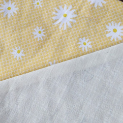 春の装い！黄色の小花柄 コースタ－ 2枚目の画像