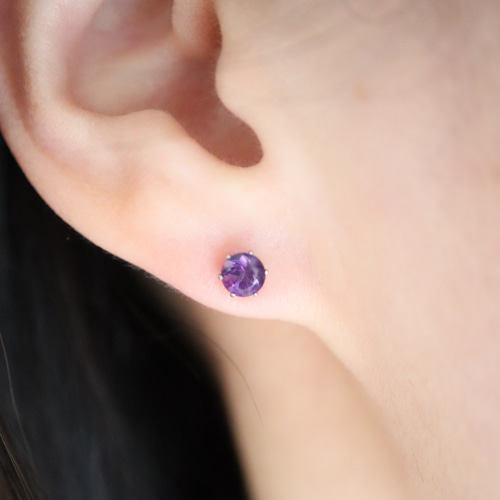 14kgf〕洗練された紫の煌めき 宝石質 アメジスト AAAランク 4