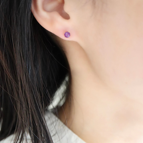 14kgf〕洗練された紫の煌めき 宝石質 アメジスト AAAランク 4