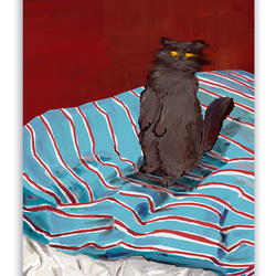 〔BURENEKO〕ポスター／ 猫 イラストレーション ／ インスタで人気のお部屋をオシャレにするアートポスター 7枚目の画像