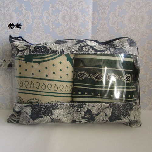 ☆受注制作☆お馬ちゃんクリアポーチ B5・L字ファスナーポーチ