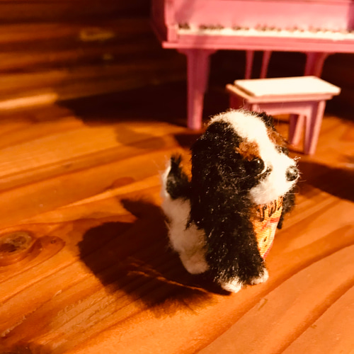 2匹のキャバリア＊モールアート ぬいぐるみ cookie 通販 17328027