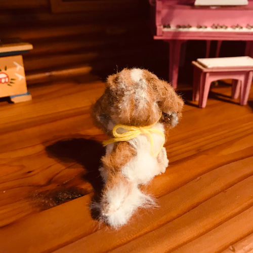 2匹のキャバリア＊モールアート ぬいぐるみ cookie 通販 17328027