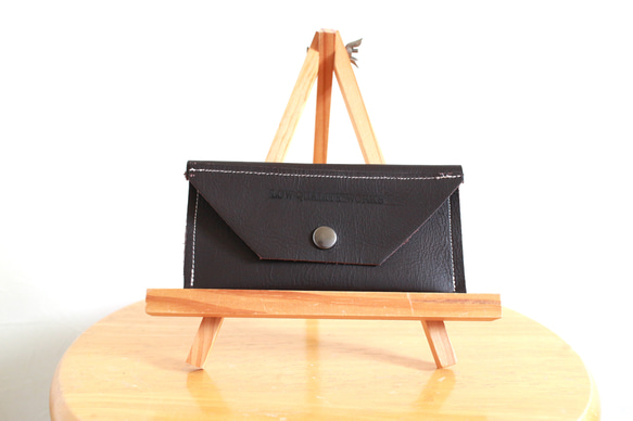 Easy Easy Wallet L Dark Brown 1枚目の画像