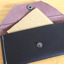 Easy Easy Wallet L Dark Brown 4枚目の画像