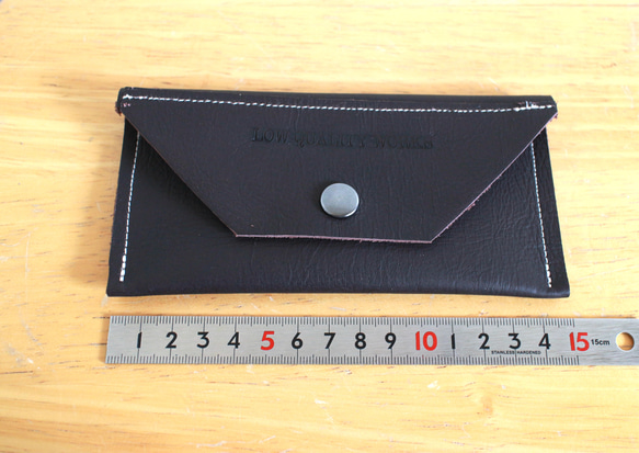 Easy Easy Wallet L Dark Brown 5枚目の画像