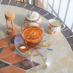 【送別ギフト2024】ネコポス便送料無料☆紅茶を楽しむドライフルーツティーセット 2枚目の画像