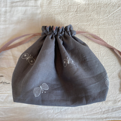 ミナ ペルホネン 巾着バッグ／室内履き入れ ミナペルホネン お弁当入れ 給食袋 巾着 給食袋 STUDIO/O.R.I. 通販