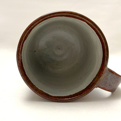 陶器のマグカップ/茶色/ 4枚目の画像