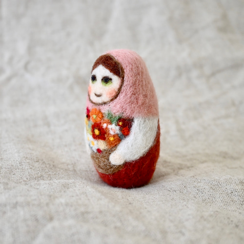 羊毛フェルト　meru様 初級者向け羊毛フェルトキット キンカチョウとすずめ | 羊毛フェルト