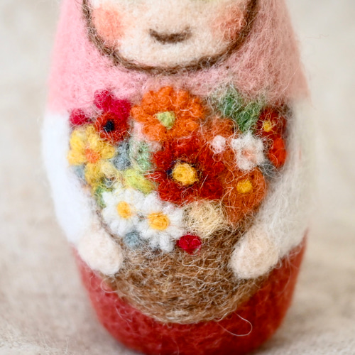 【ひつじ小屋】羊毛フェルト　どんぐり帽子 ひつじ小屋】羊毛フェルト どんぐり帽子