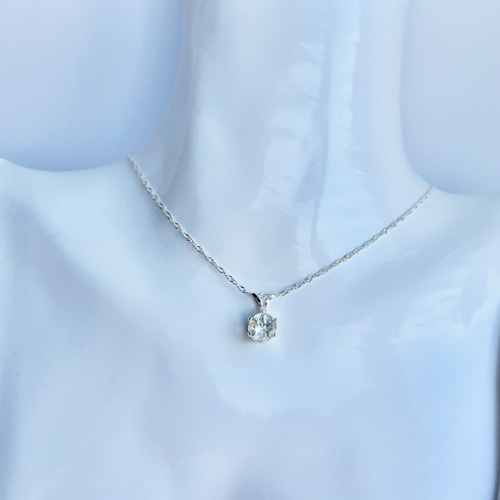 希少石…silver925リビアングラス.｡.:*☆ネックレス【天然石Mサイズ