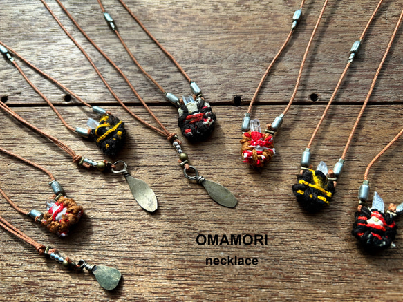 OMAMORI necklace ④ -- クリスタル S -- 5枚目の画像