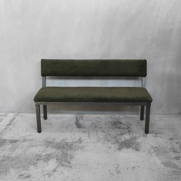 ＼送料無料／[S.T Cushion Bench(背もたれ)]ダイニングベンチ 帆布 コーデュロイ ベンチ-72_c- 8枚目の画像