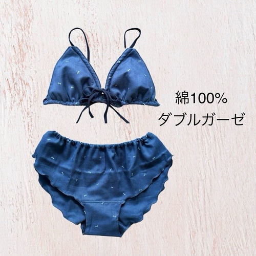 ゆるブラ&ふんどしパンツ 上下セットアップインナー リラックス