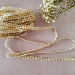 フランスアンティーク 極細5mm幅 レースブレード 50cm〜 レース Mon