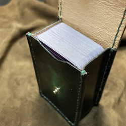 かぶせタロットケース -Hermit- mini ゴシックブルー 4枚目の画像