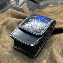 封面塔羅牌盒-隱士-迷你哥德藍 第1張的照片