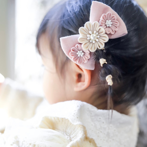 つまみ細工 髪飾り ヘアバンド