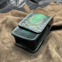 蓋塔羅牌盒-隱士-迷你哥德綠 第1張的照片