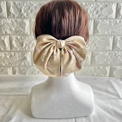 桜シニヨンバレッタ-陽- シニヨンネット　おだんごヘア　簡単きれいにまとめ髪　ヘアアクセサリー　和服　着物 5枚目の画像