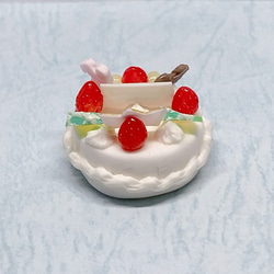 【ナンバーが入れられる】バースデーケーキ　NO.2　ミニチュアケーキ 6枚目の画像