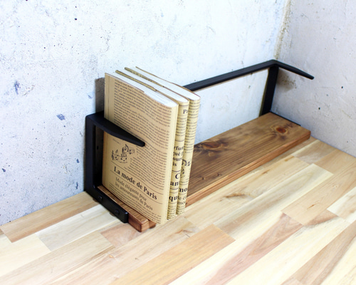 アイアン本棚、ブックスタンド アイアンブックスタンド・本棚 本棚・絵本棚・マガジンラック