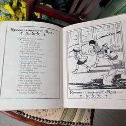 英国で出会った♪ アンティークの大型絵本 1910年代「A CHILD’S POSY」童謡/詩集 8枚目の画像