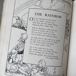 英国で出会った♪ アンティークの大型絵本 1910年代「A CHILD’S POSY」童謡/詩集 10枚目の画像