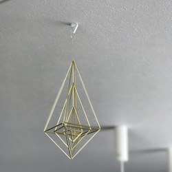 真鍮ヒンメリ　Shizuku-L-2mm ハンドメイド 真鍮ヒンメリ Shizuku-L-2mm モビール Freemaker 通販 18679963