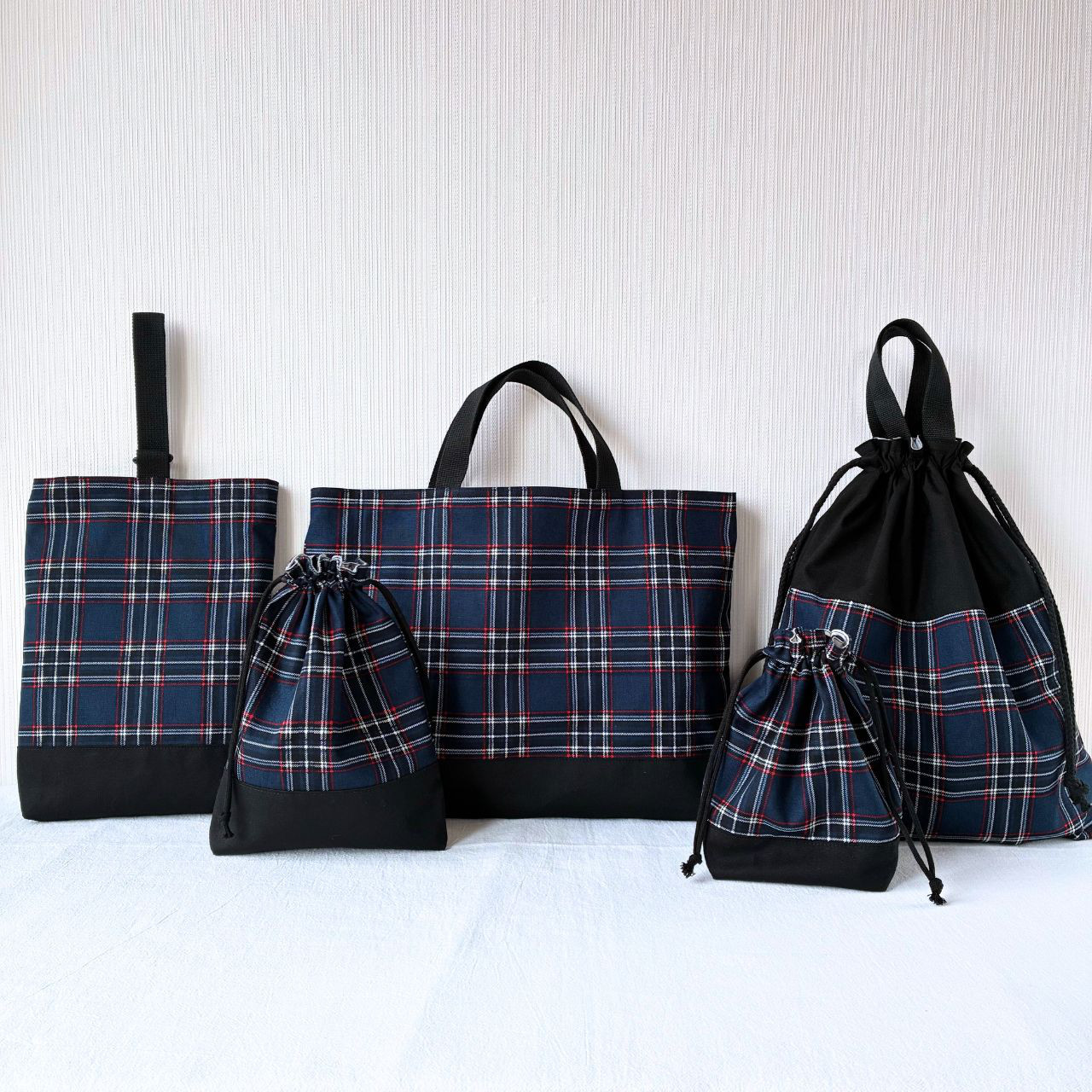 ＼3点セットから選べる／入園入学セット　レッスンバッグ　上履き入れ　体操服袋　男の子　女の子　シンプル　おしゃれ