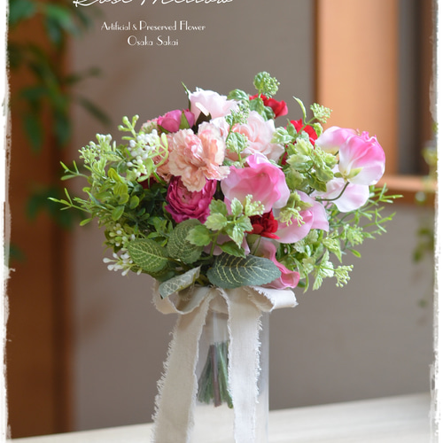 母の日・お祝いギフトにアートのカーネーション・バラ