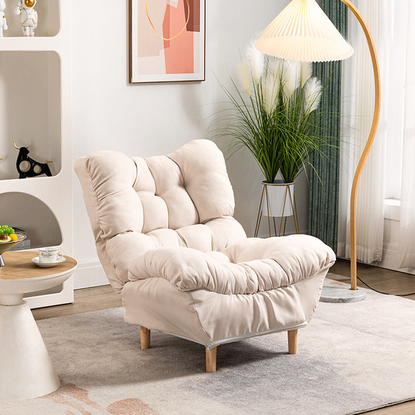 日本製MADE in JAPAN】一人掛け ソファチェア 無垢材 アームチェア