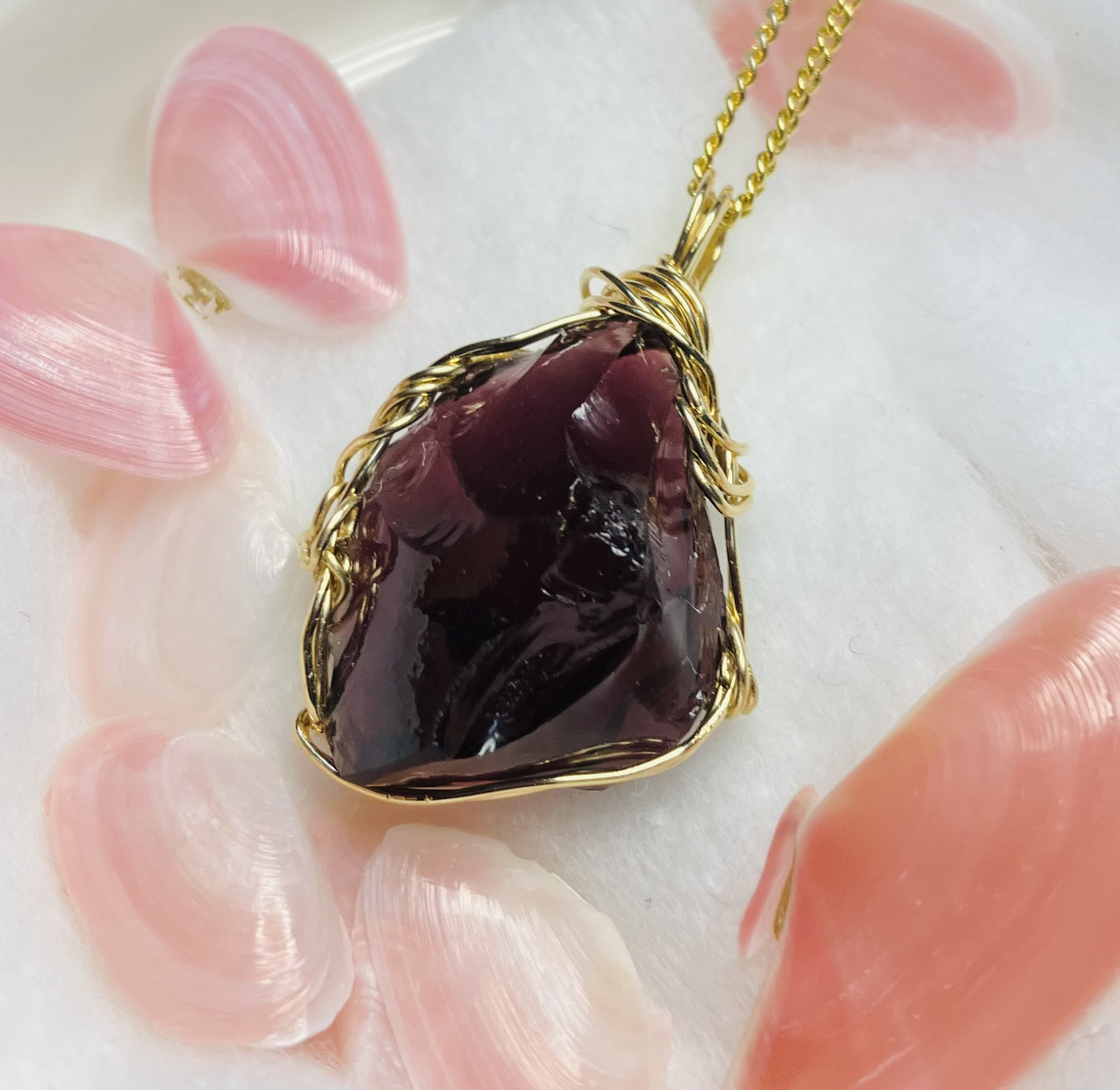 アンダラクリスタル　フォルテ ヴェリタス エンジェルオーラ　14kgfペンダント（レターパックライト送料無料）